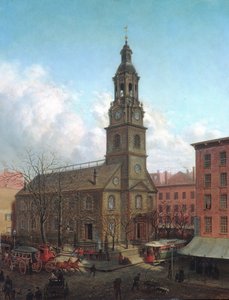 Kościół Północnoholenderski, Fulton and William Streets, Nowy Jork, 1869.