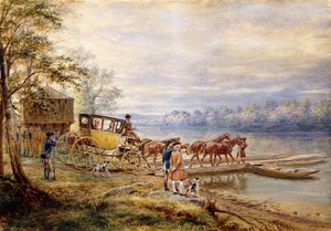 Czekając na prom, 1902