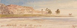 Nad Kalabashe; godz. 12:20, 31 stycznia 1867 r. (297) autorstwa Edward Lear