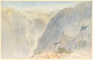 Agia Paraskevi, Epir, Grecja autorstwa Edward Lear