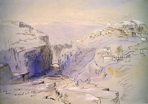 Baia, Zagora, Albania autorstwa Edward Lear