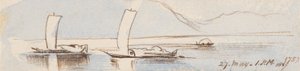 Łodzie, godz. 13:00, 27 maja 1867 r. (175) autorstwa Edward Lear