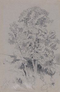 Burpham 4 października 1834 r. autorstwa Edward Lear