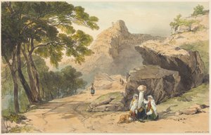Cervara autorstwa Edward Lear