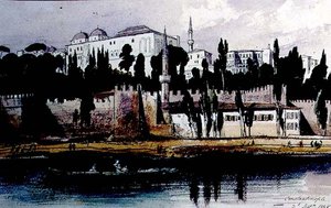 Konstantynopol autorstwa Edward Lear