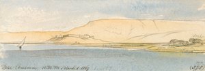 Deir Ekhmim autorstwa Edward Lear
