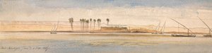 Deir Kadige, godzina 13:00, 2 stycznia 1867 r. autorstwa Edward Lear