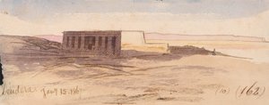 Dendera autorstwa Edward Lear