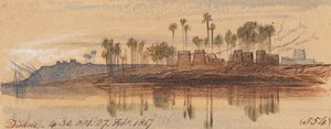 Dishne; godz. 16:30, 27 lutego 1867 r. (554) autorstwa Edward Lear