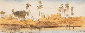 Dishne; godz. 16:45, 27 lutego 1867 r. (555) autorstwa Edward Lear