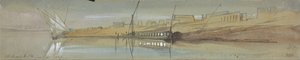 El Luxor autorstwa Edward Lear