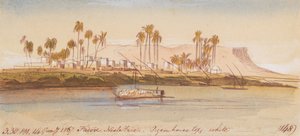 Faiou Nesle Faiou; godz. 15:30, 14 stycznia 1867 r. (148) autorstwa Edward Lear