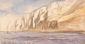 Gebel Sheikh Abu Fodde, 8:00 rano, 4 marca 1867 r. (588) autorstwa Edward Lear