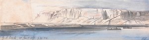 Gebel Sheikh Eredi autorstwa Edward Lear