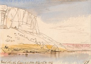 Gebel Sheikh Eredi autorstwa Edward Lear