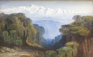 Kinchinjunga autorstwa Edward Lear