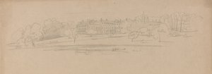 Knowsley Hall autorstwa Edward Lear