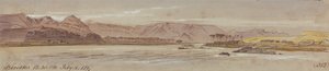 Korosko autorstwa Edward Lear