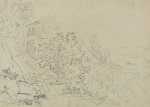 Jaskinia autorstwa Edward Lear