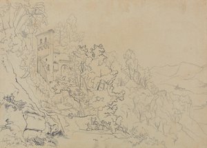 La Cava, 20 lipca 1838 r. autorstwa Edward Lear