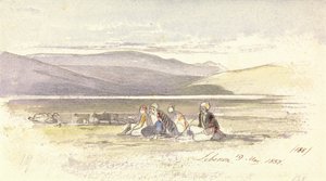 Liban autorstwa Edward Lear