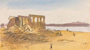 Maharraka, 7:25, 14 lutego 1867 (463) autorstwa Edward Lear