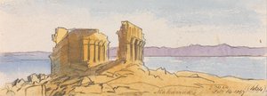 Maharraka, 7:30 rano, 14 lutego 1867 r. (464) autorstwa Edward Lear