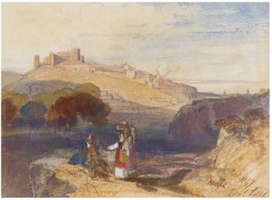 Melfi, Włochy autorstwa Edward Lear