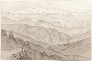 Góra Kinchinjunga (All Things Fair) autorstwa Edward Lear