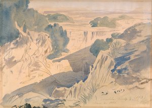 Mqabba, Qrendi autorstwa Edward Lear