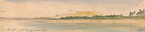 W pobliżu Assouan autorstwa Edward Lear