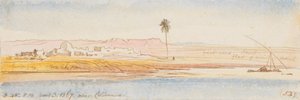 W pobliżu Colosaneh; godz. 15:45, 3 stycznia 1867 r. (52) autorstwa Edward Lear