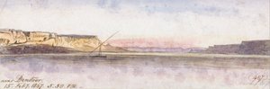 W pobliżu Dendour autorstwa Edward Lear