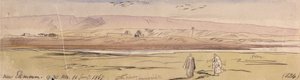 W pobliżu Ekhmim autorstwa Edward Lear