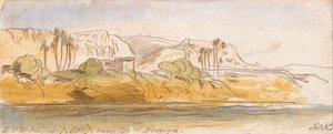 W pobliżu Garf Hosayn autorstwa Edward Lear