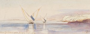 W pobliżu Golosany [sic]; godz. 16:30, 3 stycznia 1867 r. (56) autorstwa Edward Lear