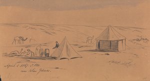 W pobliżu Khan Yunas autorstwa Edward Lear