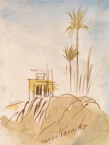 W pobliżu Korosko autorstwa Edward Lear