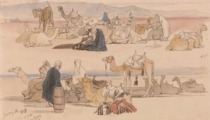 W pobliżu Suezu autorstwa Edward Lear