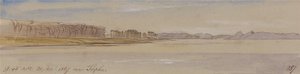 W pobliżu Tapha, 9:45 rano, 31 stycznia 1867 r. (287) autorstwa Edward Lear