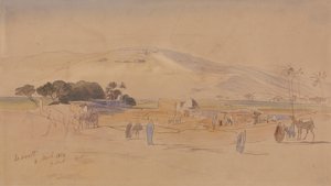 Oasis Village autorstwa Edward Lear