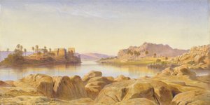 Philae, Egipt autorstwa Edward Lear