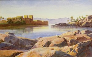Philae nad Nilem autorstwa Edward Lear