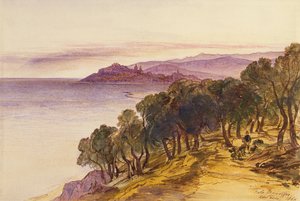 Porto Maurizio autorstwa Edward Lear