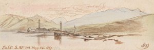 Salo; godz. 14:35, 14 maja 1867 r. (89) autorstwa Edward Lear
