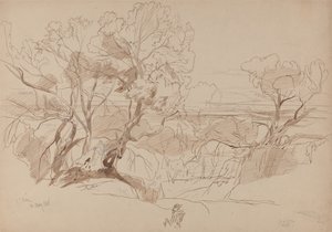 Santa Decca, Korfu, 28 maja 1848 r. (126) autorstwa Edward Lear