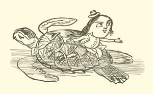 Zaloty Yonghy-Bongy-Bo (grawerowanie) autorstwa Edward Lear