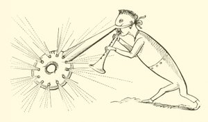 Dong ze świetlistym nosem (rycina) autorstwa Edward Lear