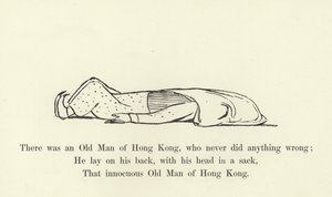 Był tam stary człowiek z Hongkongu, który nigdy nie zrobił nic złego autorstwa Edward Lear