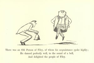 Był tam stary człowiek z Filey, o którym jego znajomy bardzo się wypowiadał autorstwa Edward Lear